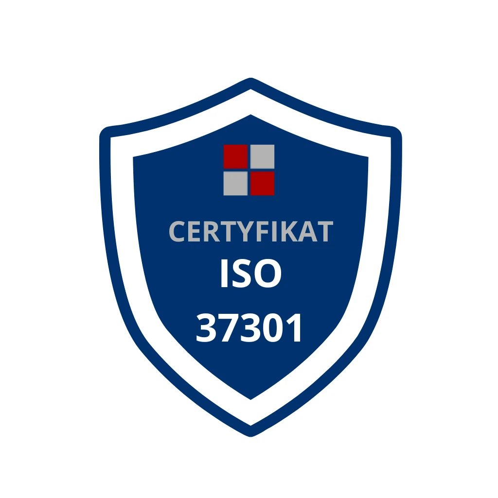 Certyfikat ISO 37301 Certyfikat ISO 37301